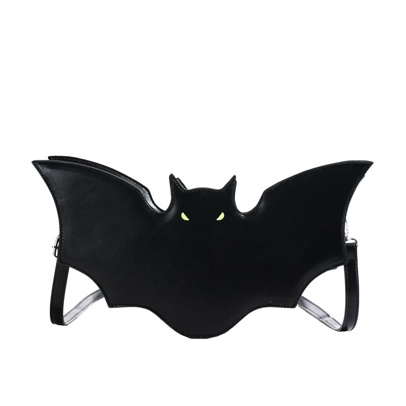 Halloween Bat PU Shoulder Cross-Body Bag