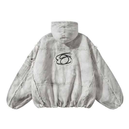 cotton hooded jacket