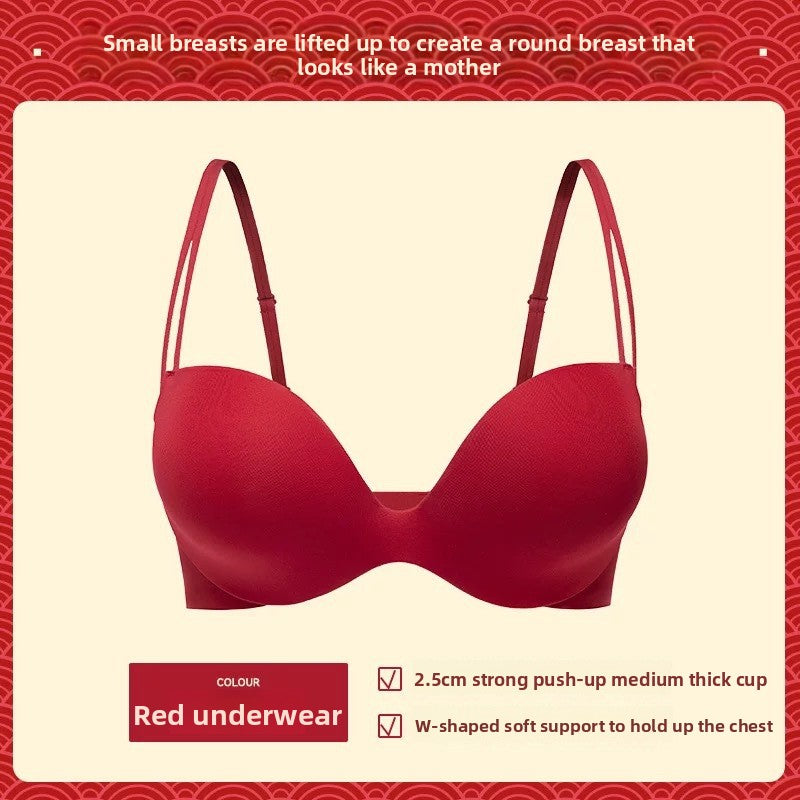 Leopard Print Push-Up Seamless Bra