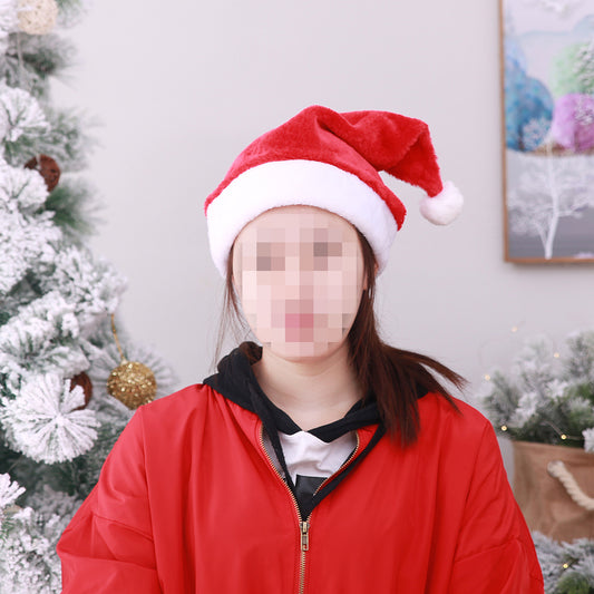 Christmas Short Plush Hat