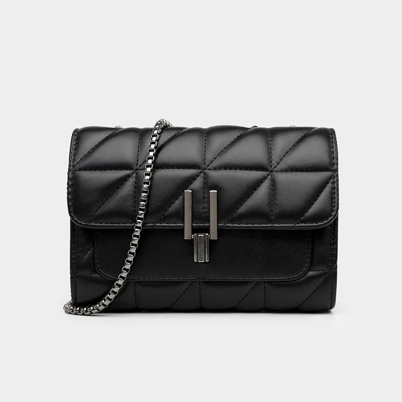 Women's Leather Chain Crossbody Bag