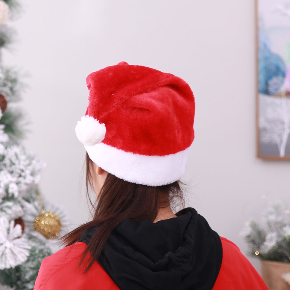 Christmas Short Plush Hat
