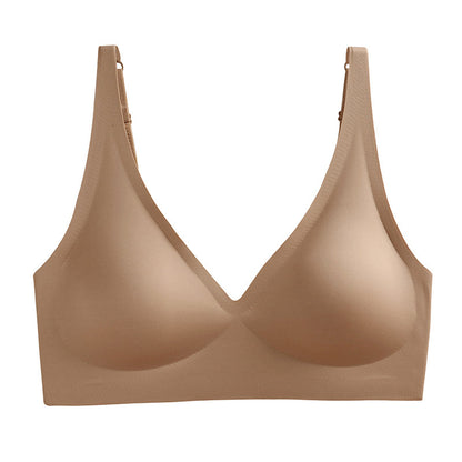 Seamless Wireless Push-Up Bra