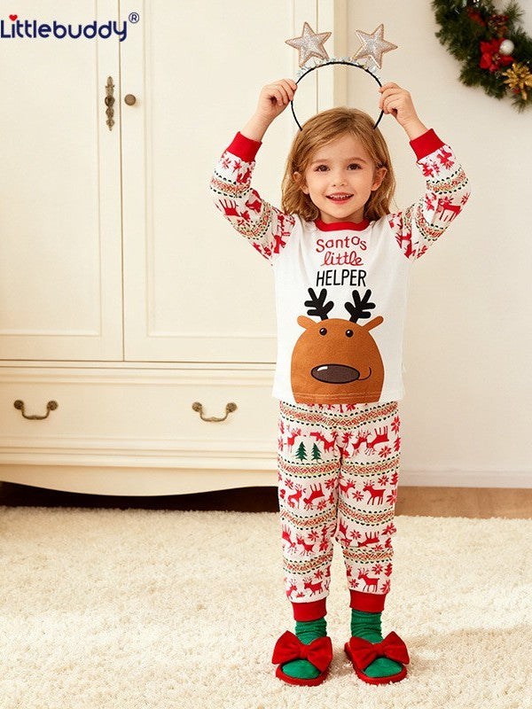 Four Seasons Pure Cotton Lightweight Boys and Girls Santa Claus Costume