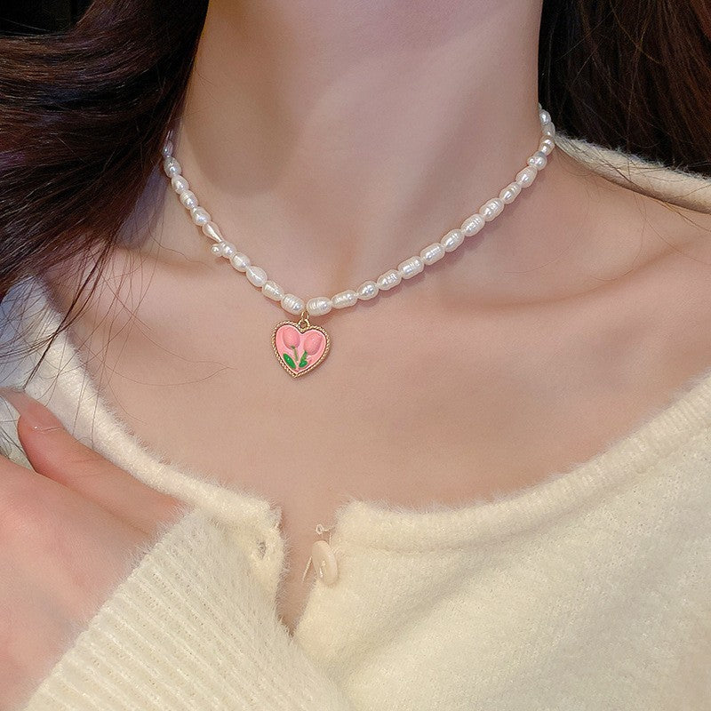 Imitation Pearl Necklace