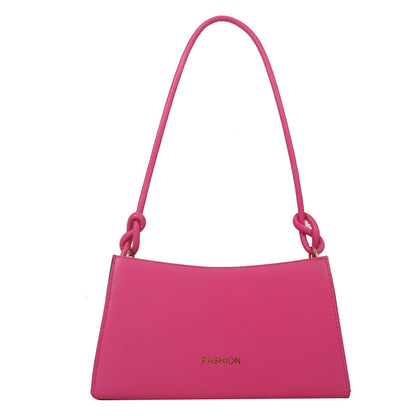 Candy-colored underarm bag