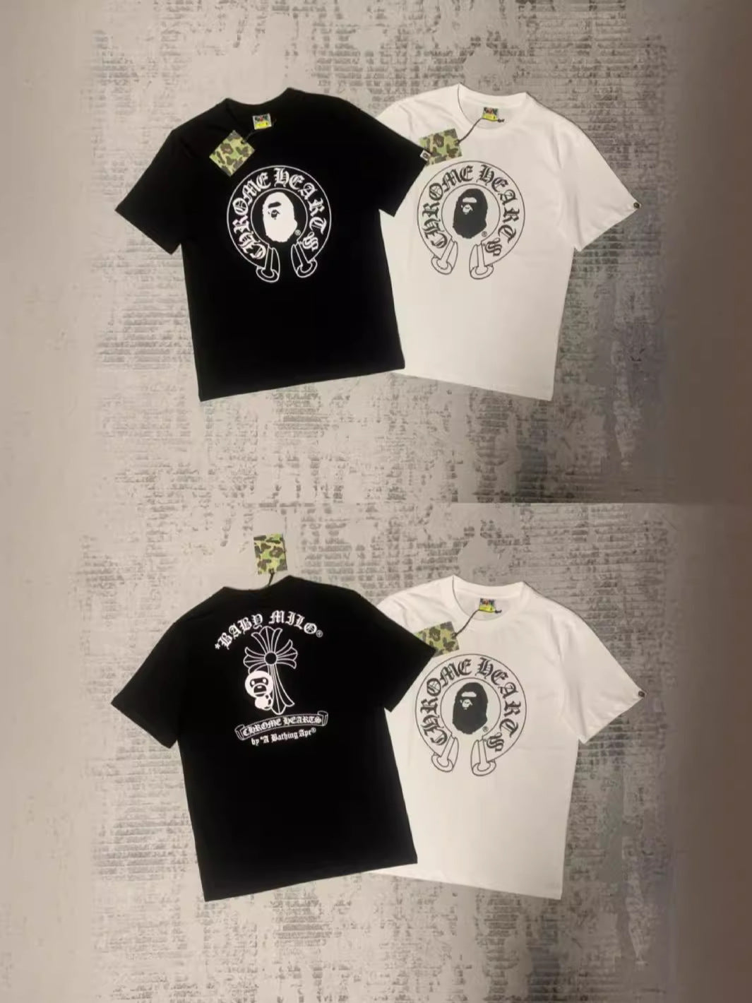 Camouflage sports short-sleeved T-shirt