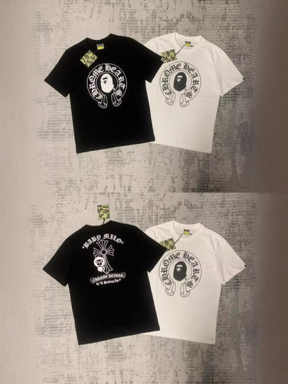 Camouflage sports short-sleeved T-shirt