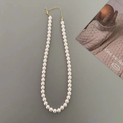 Imitation Pearl Necklace