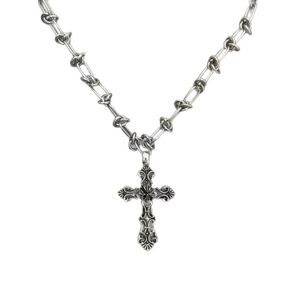 YSK Cross Necklace