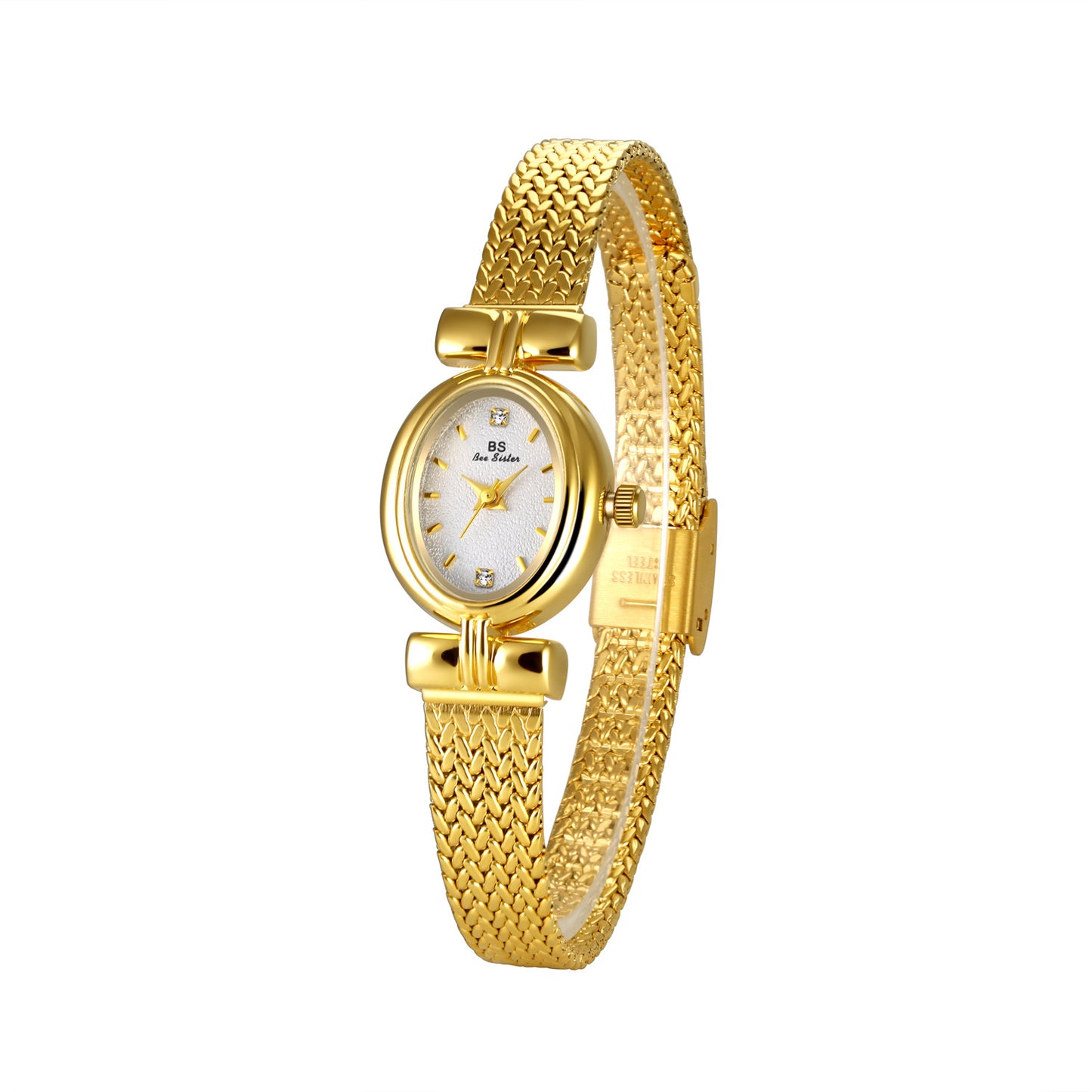 BS vintage light luxury jewelry, Wheat Ear Watch, elegant women's watch