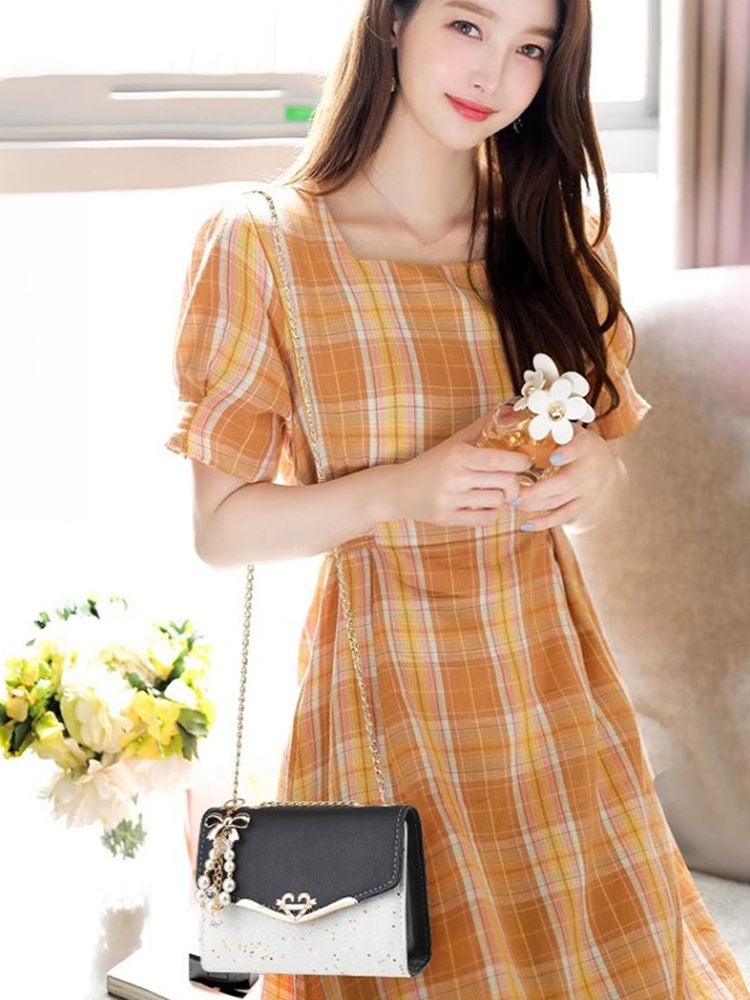 Luxury Chain Small Square Crossbody Bag