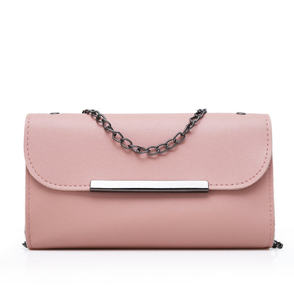 Korean version of solid color bucket bag