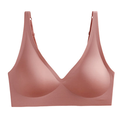Seamless Wireless Push-Up Bra