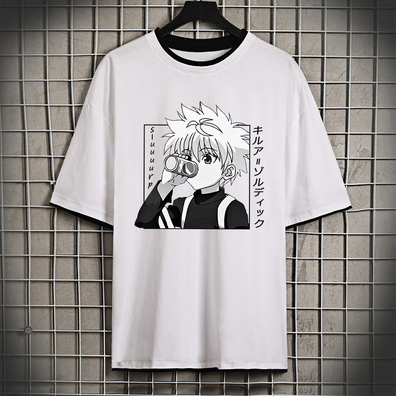 Loose cotton T-shirts for men and women