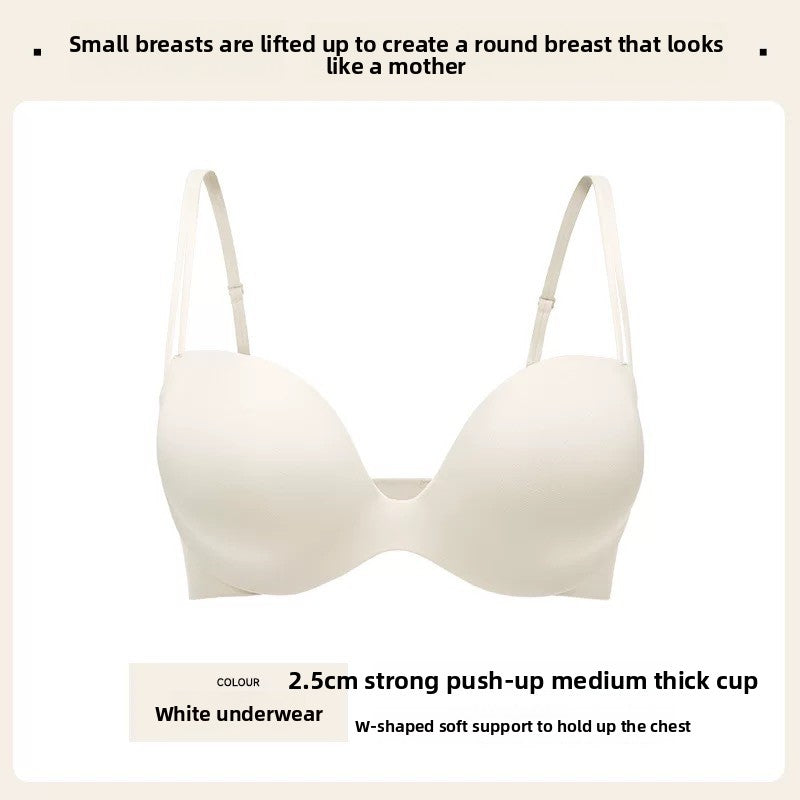 Leopard Print Push-Up Seamless Bra