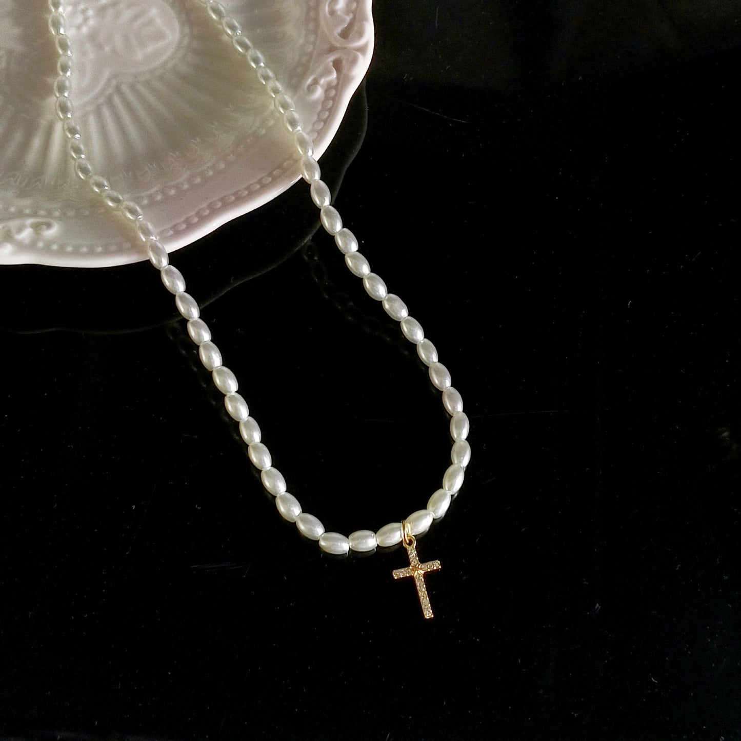 Imitation Pearl Necklace