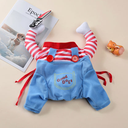 Halloween Pet Costume Dog Cat Funny Outfit