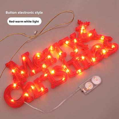 Christmas Decorative Letter Lights