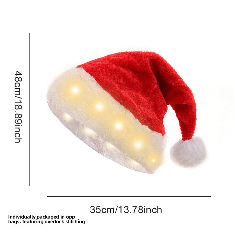 Christmas Short Plush Hat