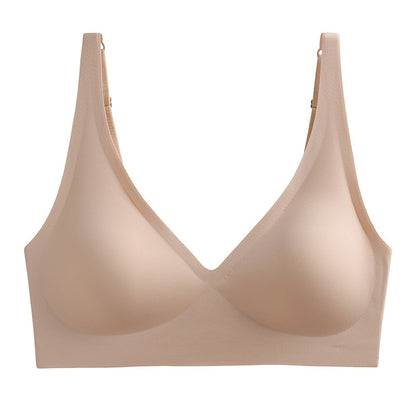 Seamless Wireless Push-Up Bra