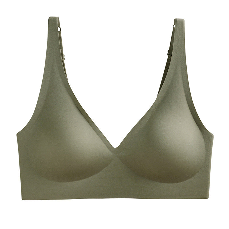 Seamless Wireless Push-Up Bra