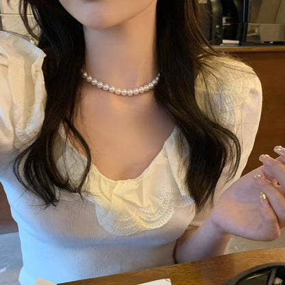 Imitation Pearl Necklace