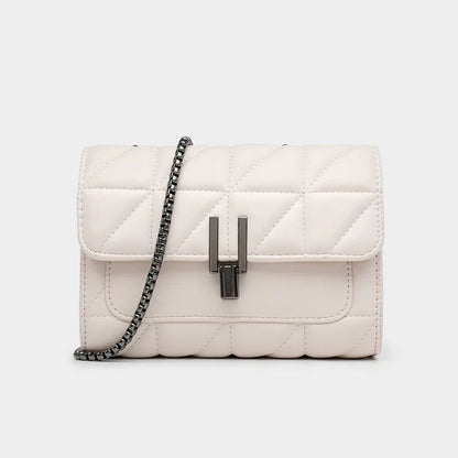 Women's Leather Chain Crossbody Bag