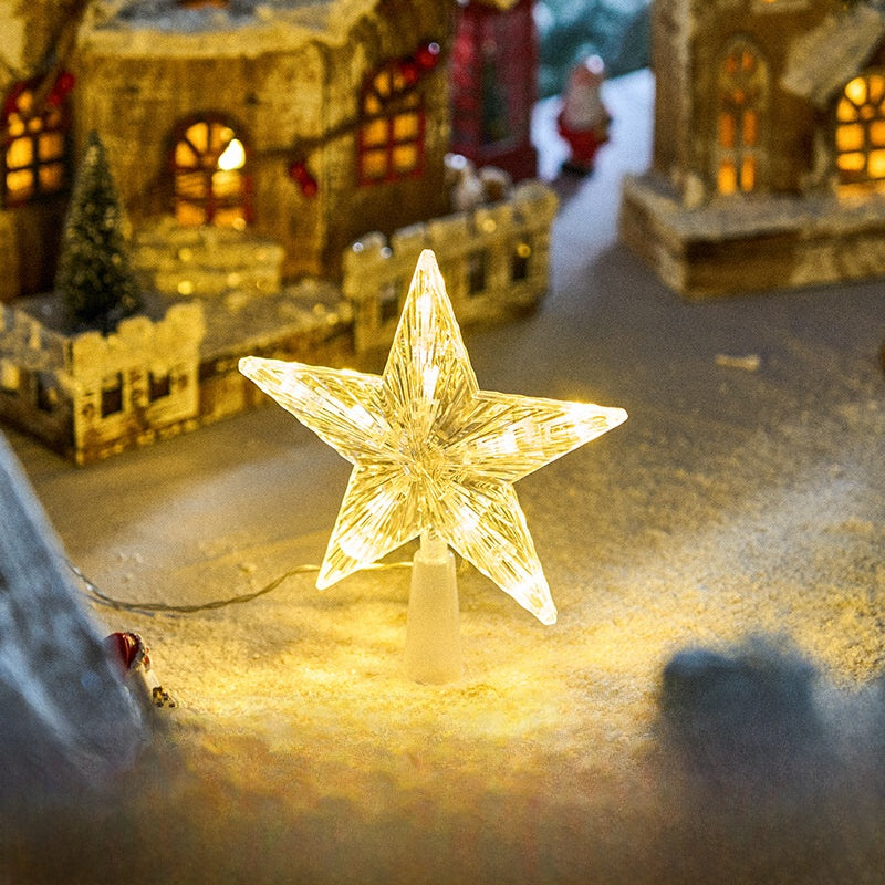 Christmas star ornament