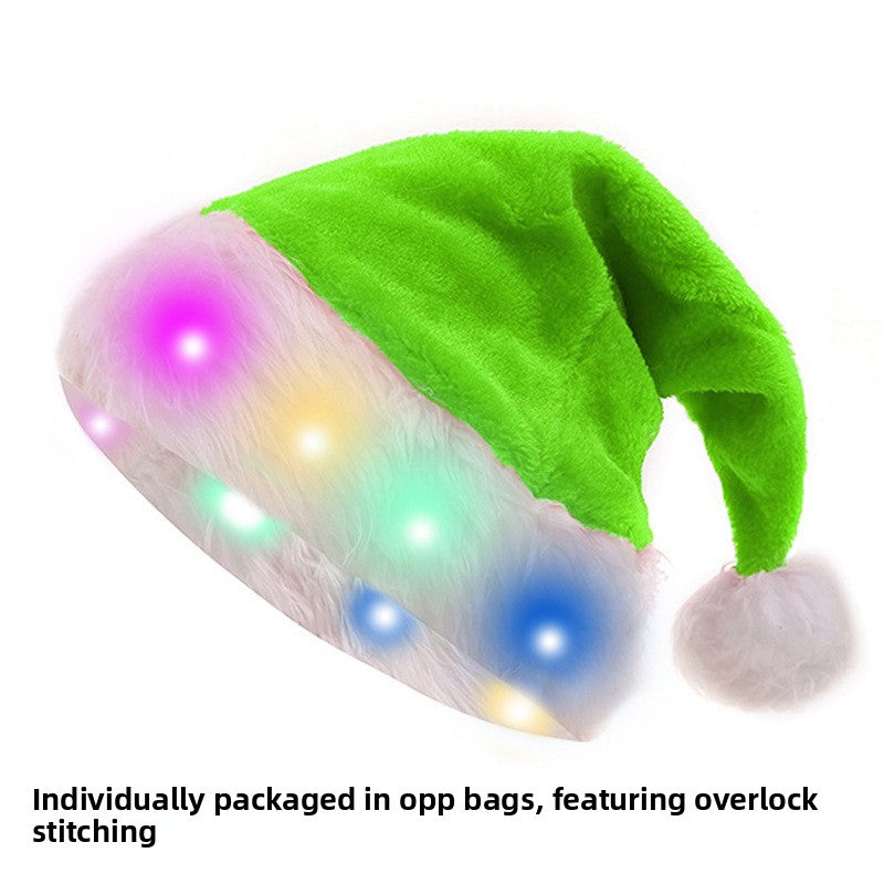 Christmas Short Plush Hat