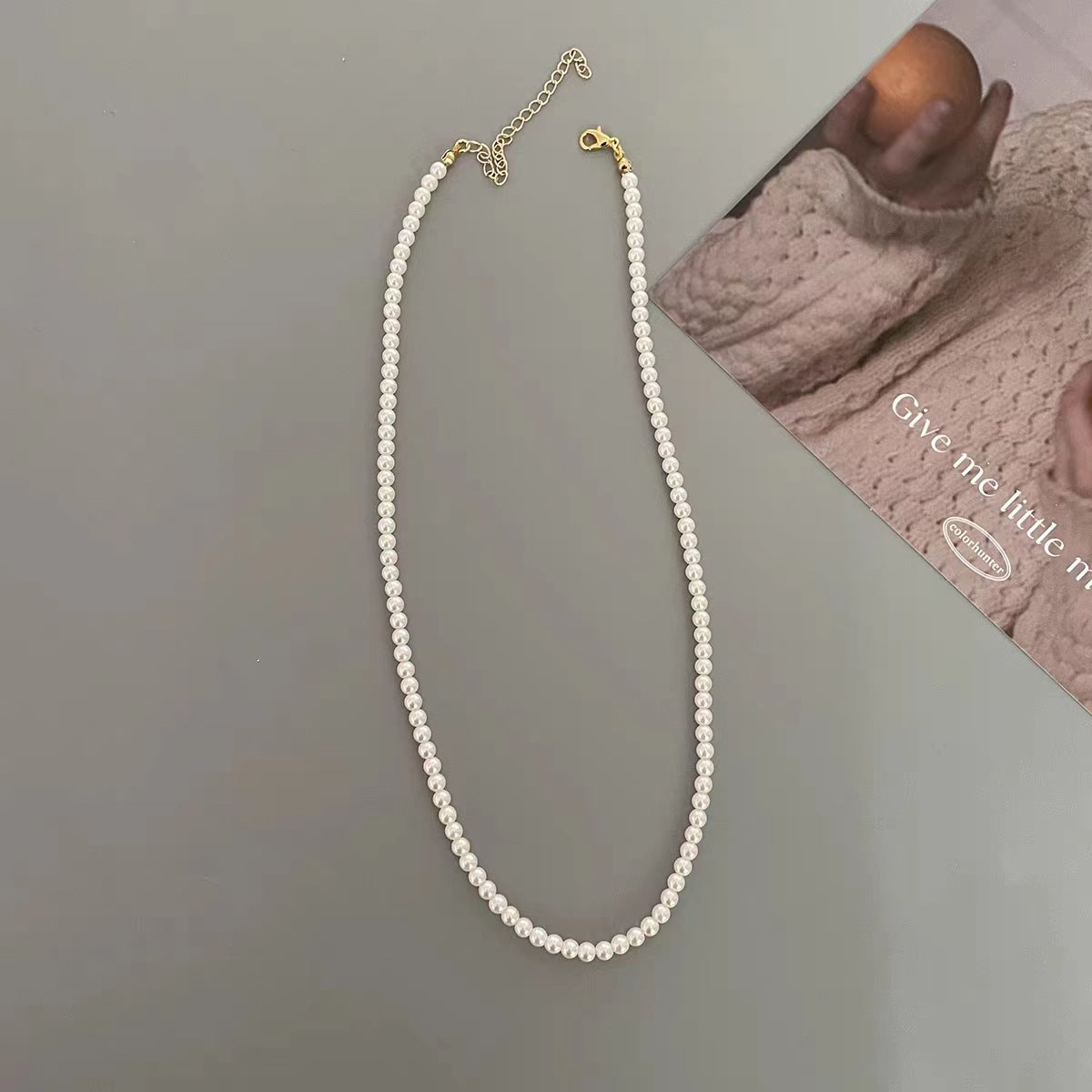 Imitation Pearl Necklace