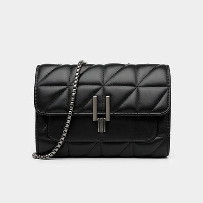 Women's Leather Chain Crossbody Bag