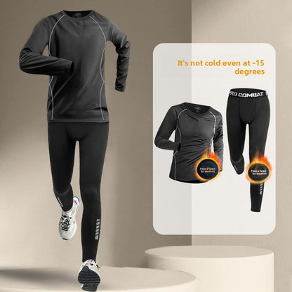 Thick-fabric warm-up quick-drying clothes