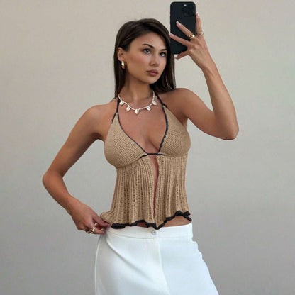 Lace-Up Drawstring Shirt Dress