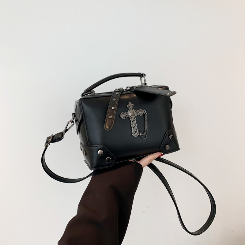 Spicy girl style single-shoulder crossbody bag