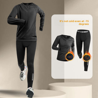 Thick-fabric warm-up quick-drying clothes