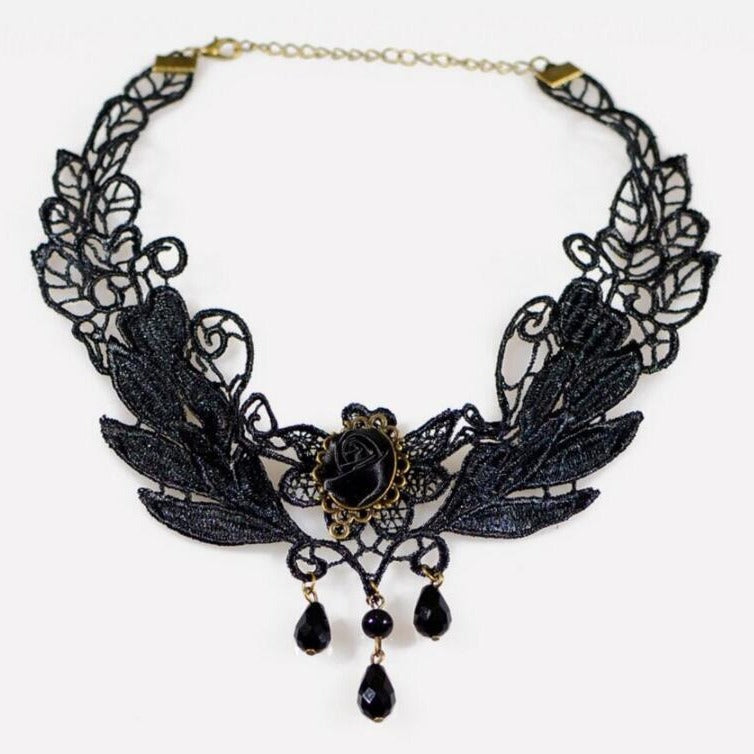 Choker lace necklace