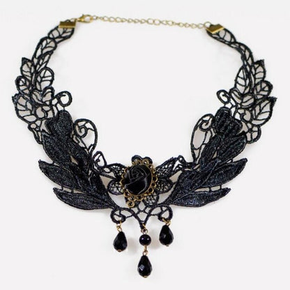 Choker lace necklace