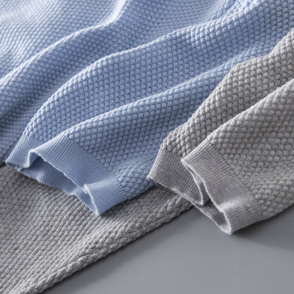 Men's Cotton Knitted Polo Shirt