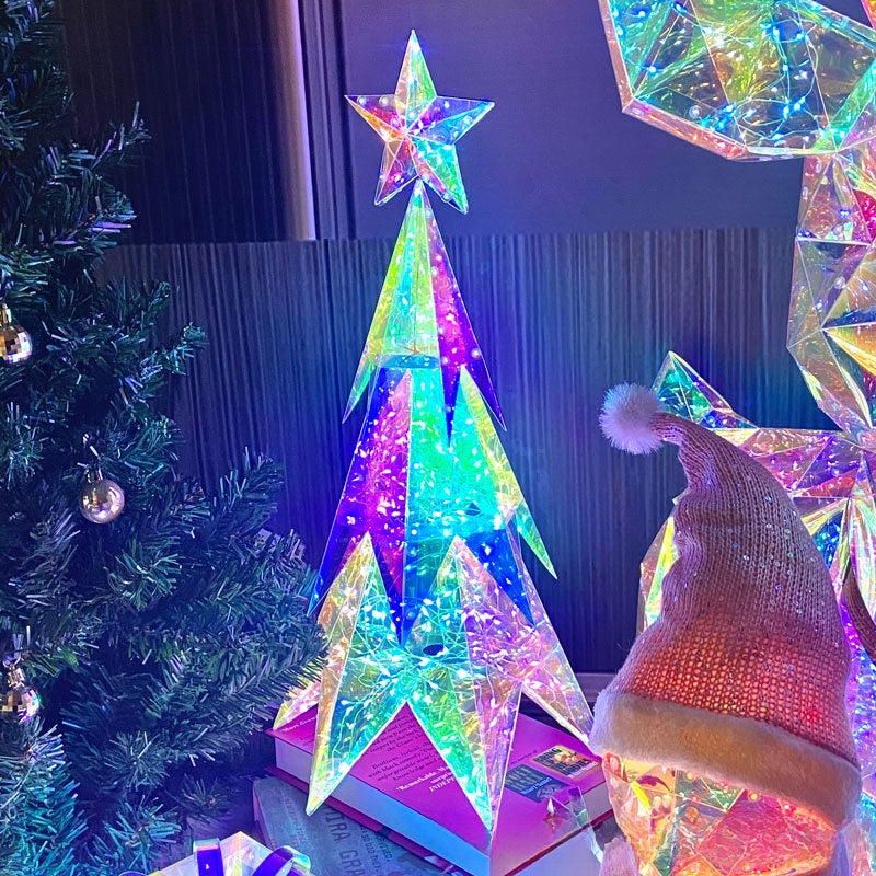 Christmas Deer Snowman Tree Decorative Gift Set